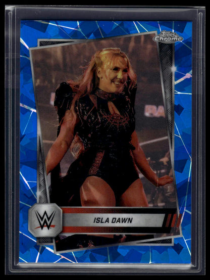 2025 Topps Chrome Sapphire WWE #64 Isla Dawn