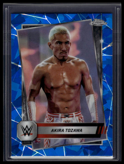 2025 Topps Chrome Sapphire WWE #71 Akira Tozawa
