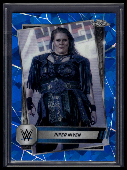 2025 Topps Chrome Sapphire WWE #152 Piper Niven