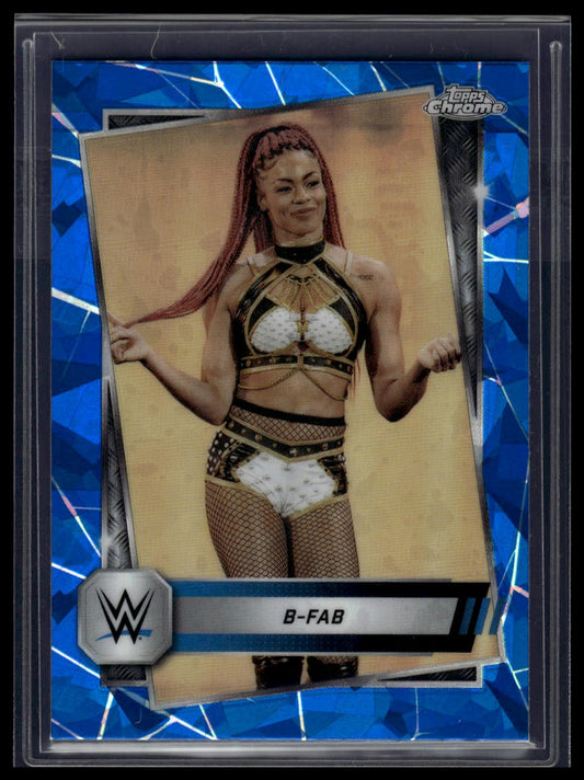 2025 Topps Chrome Sapphire WWE #67 B-Fab