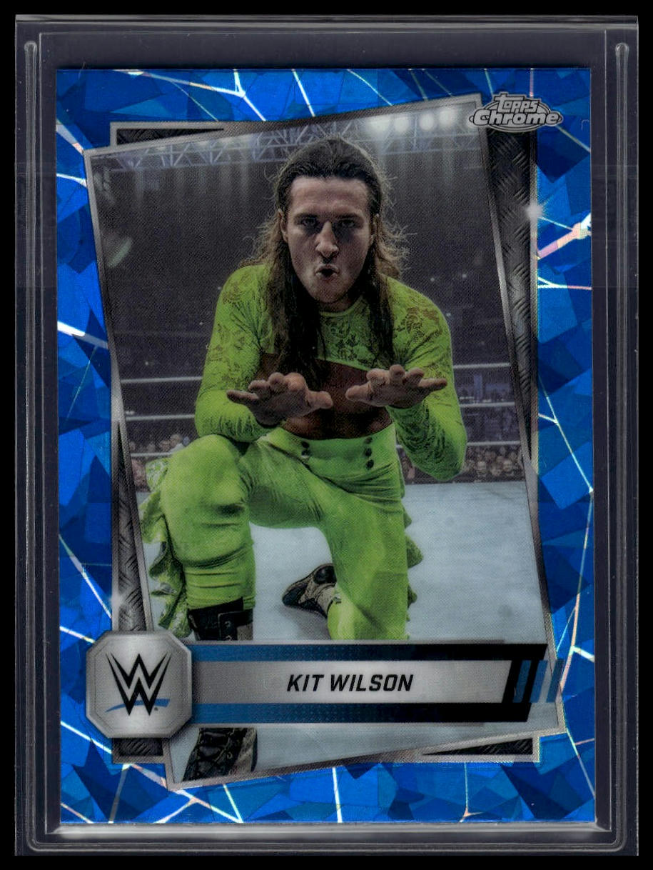 2025 Topps Chrome Sapphire WWE #102 Kit Wilson