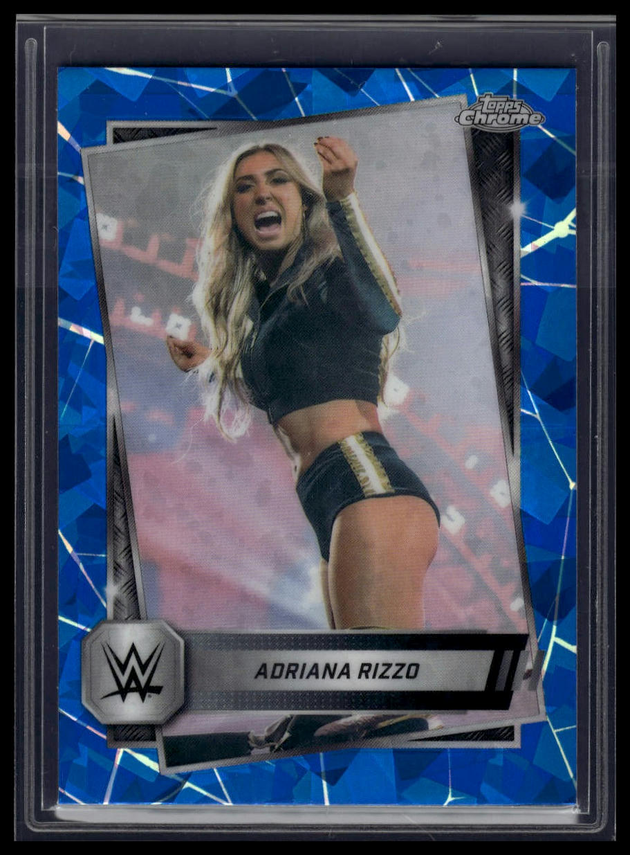 2025 Topps Chrome Sapphire WWE #18 Adriana Rizzo