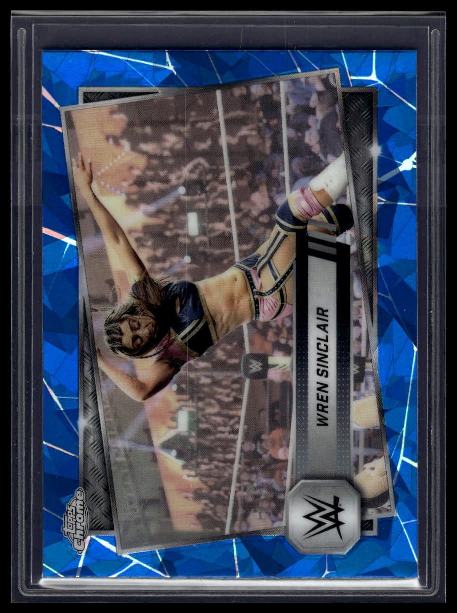2025 Topps Chrome Sapphire WWE #164 Wren Sinclair