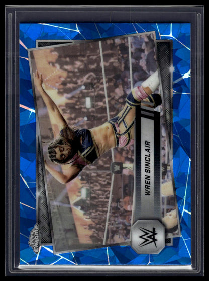 2025 Topps Chrome Sapphire WWE #164 Wren Sinclair