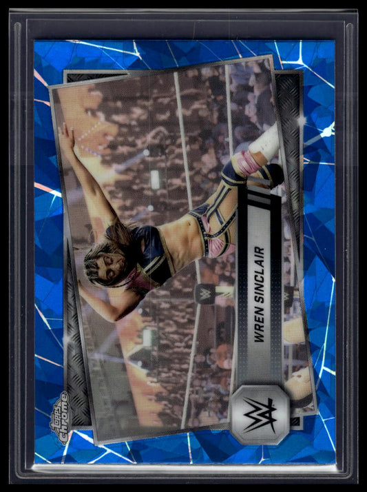 2025 Topps Chrome Sapphire WWE #164 Wren Sinclair