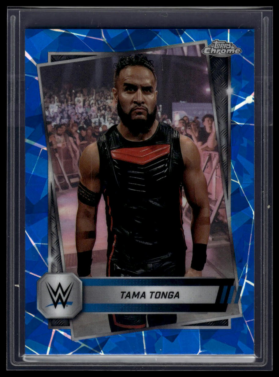 2025 Topps Chrome Sapphire WWE #54 Tama Tonga