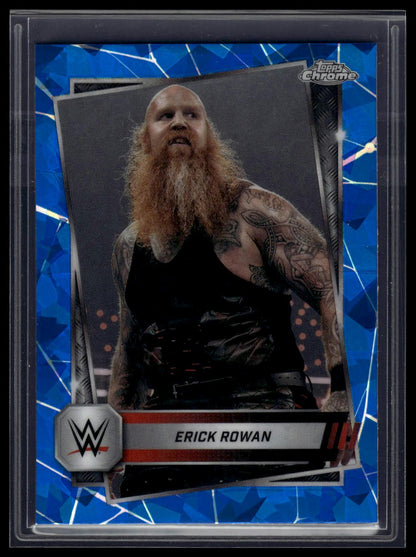 2025 Topps Chrome Sapphire WWE #49 Erick Rowan