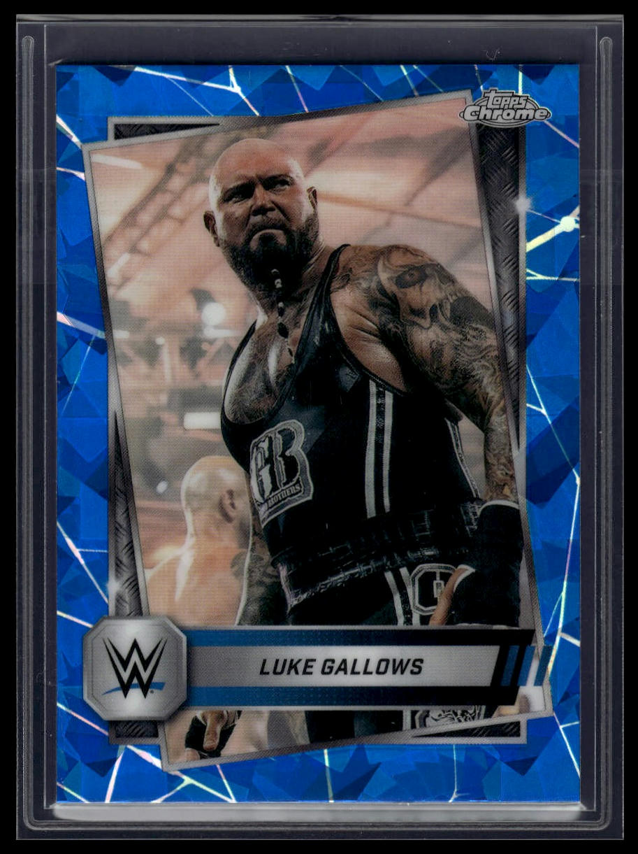 2025 Topps Chrome Sapphire WWE #155 Luke Gallows