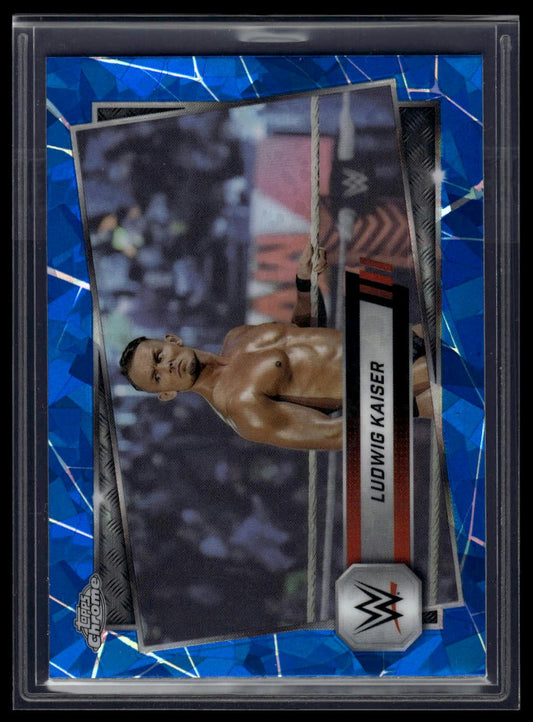 2025 Topps Chrome Sapphire WWE #129 Ludwig Kaiser