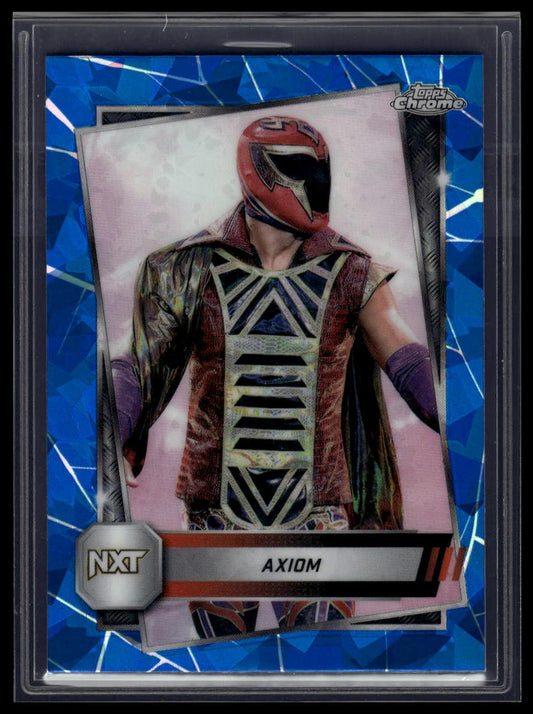 2025 Topps Chrome Sapphire WWE #78 Axiom