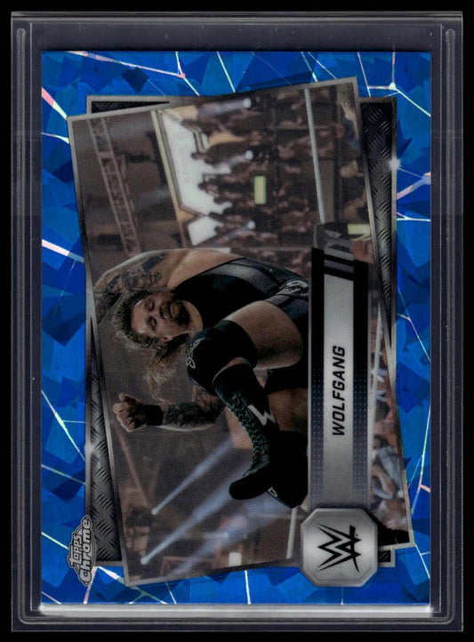 2025 Topps Chrome Sapphire WWE #178 Wolfgang