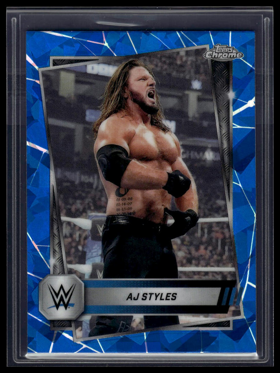 2025 Topps Chrome WWE #37 AJ Styles
