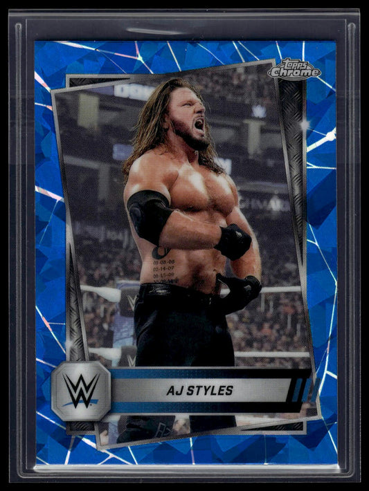 2025 Topps Chrome WWE #37 AJ Styles