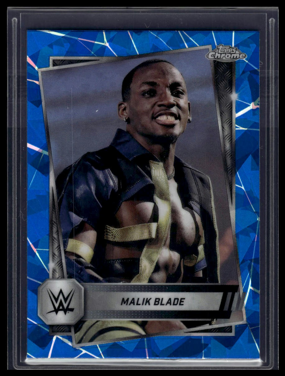 2025 Topps Chrome Sapphire WWE #167 Malik Blade