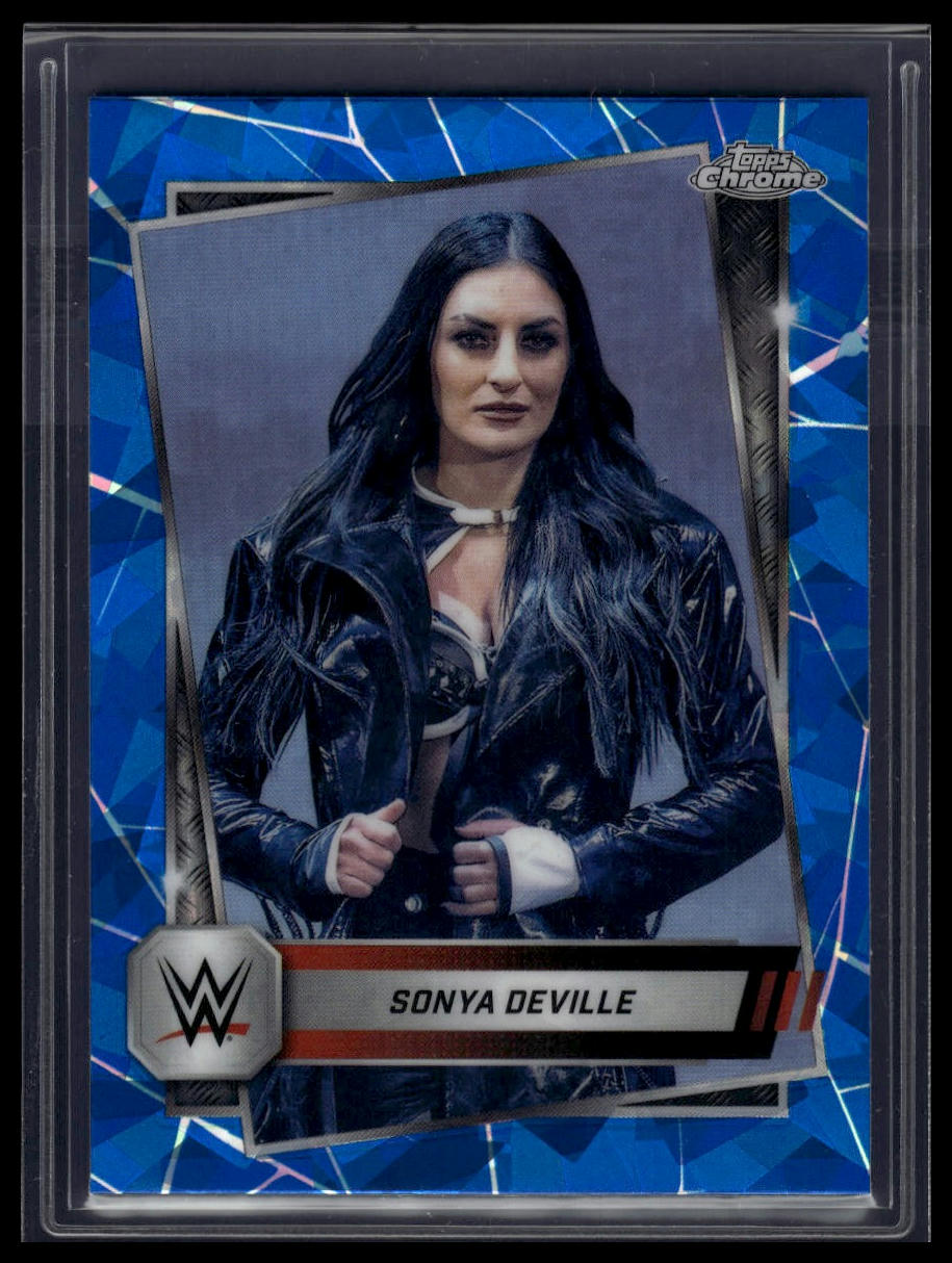 2025 Topps Chrome Sapphire WWE #66 Sonya Deville