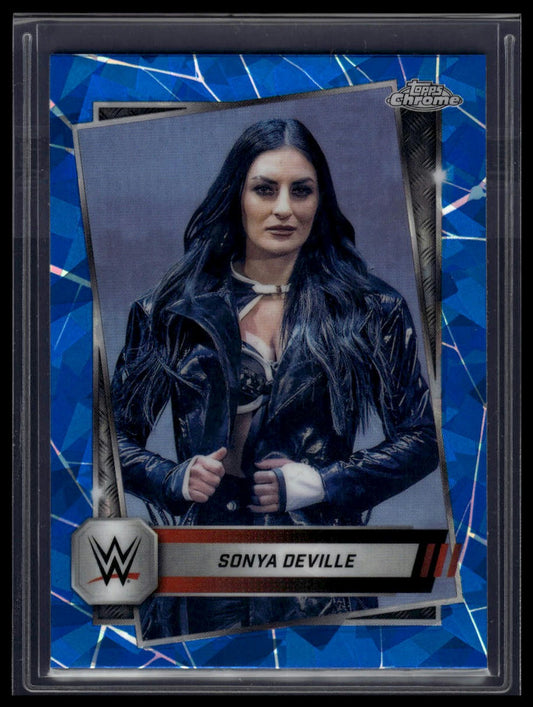 2025 Topps Chrome Sapphire WWE #66 Sonya Deville