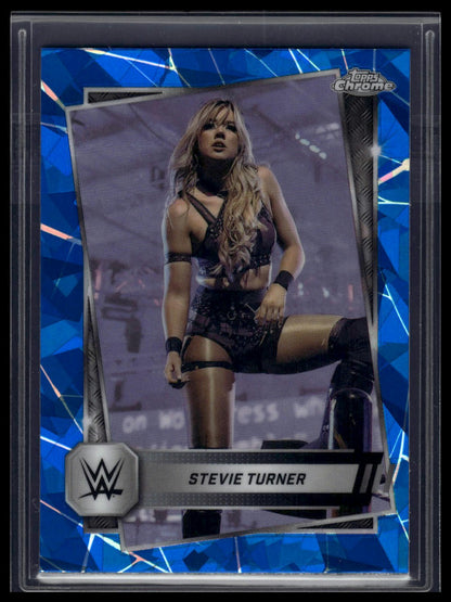2025 Topps Chrome Sapphire WWE #20 Stevie Turner
