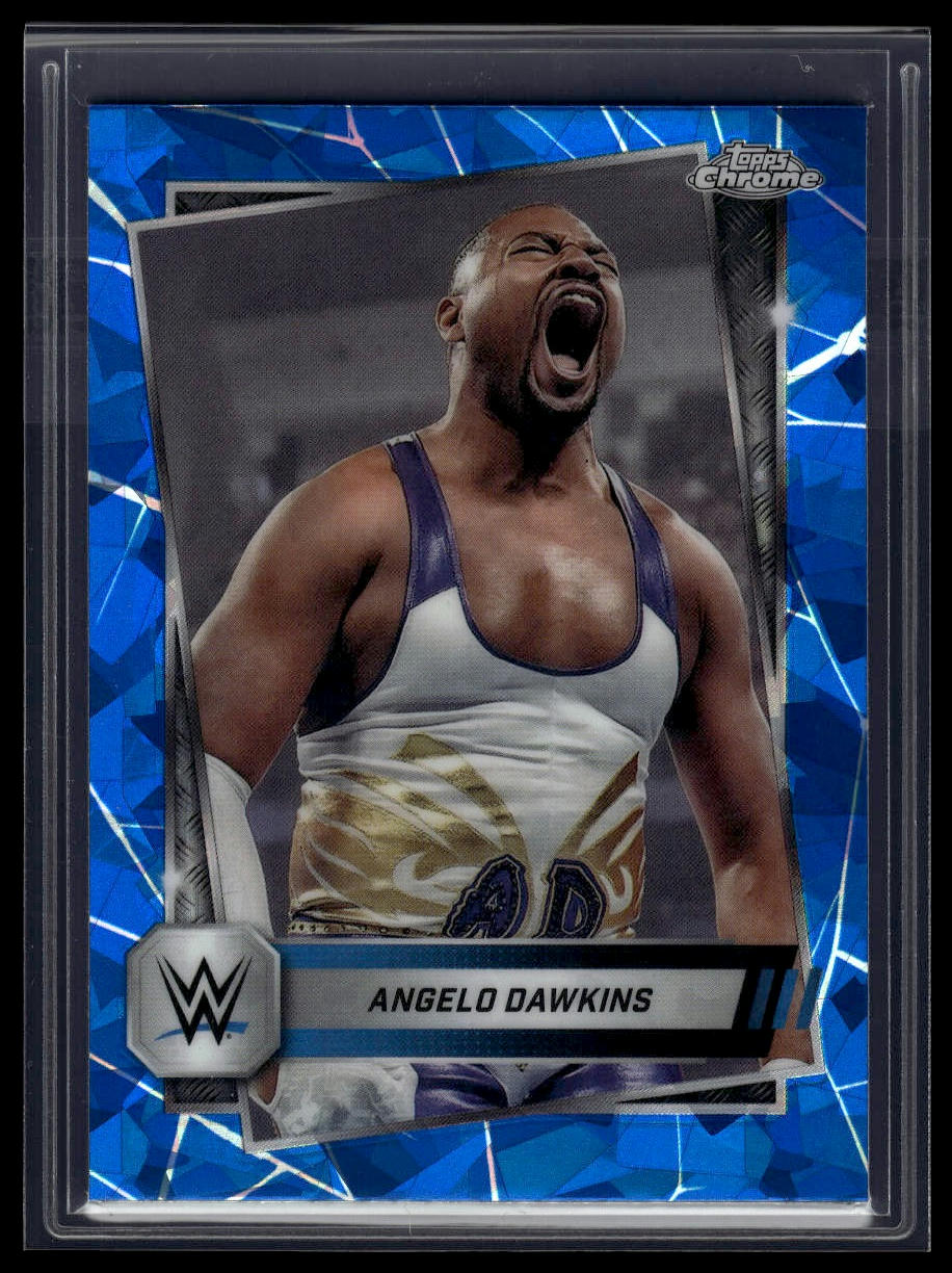 2025 Topps Chrome Sapphire WWE #63 Angelo Dawkins