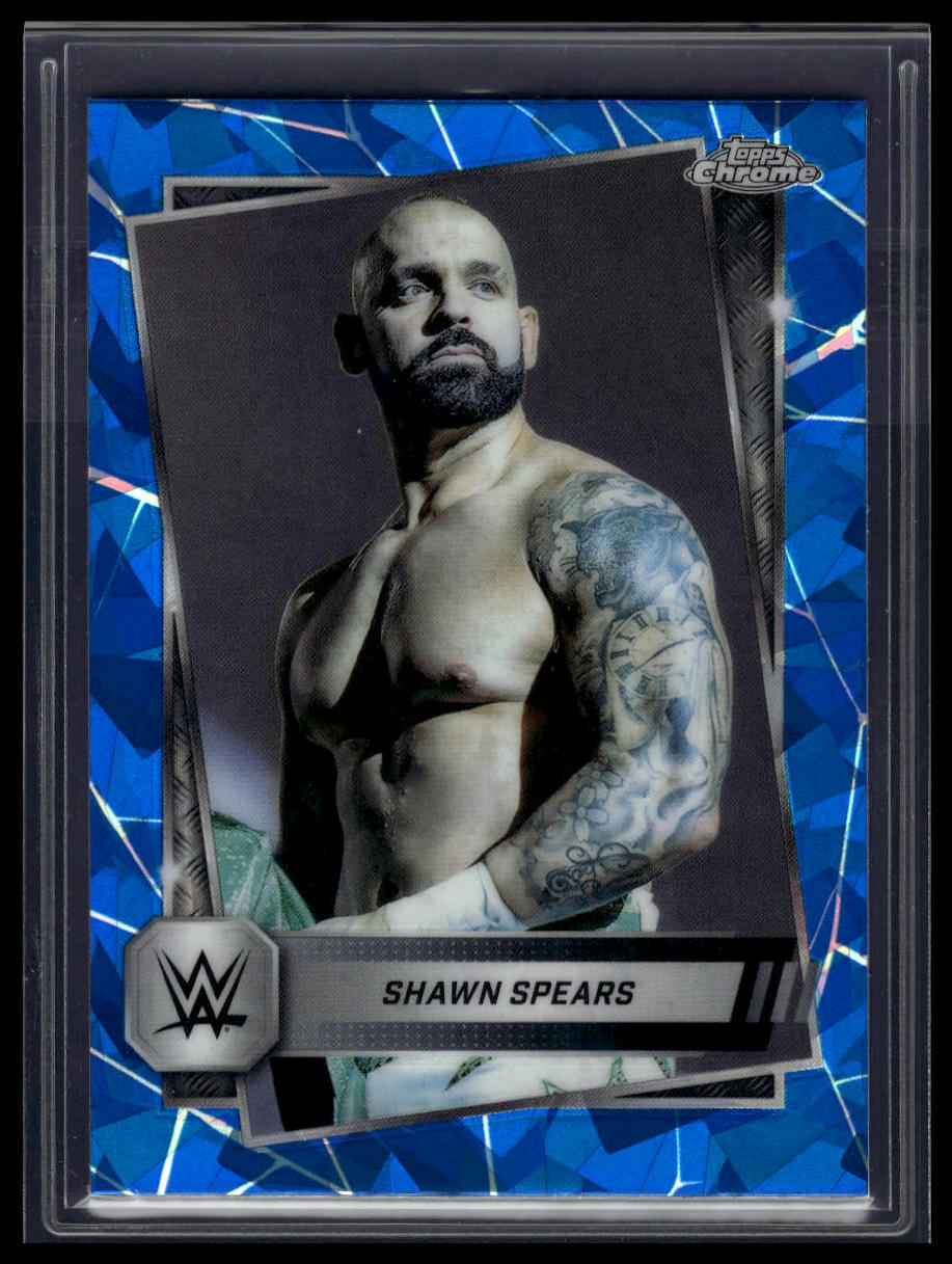 2025 Topps Chrome Sapphire WWE #30 Shawn Spears
