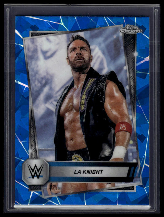 2025 Topps Chrome Sapphire WWE #118 LA Knight