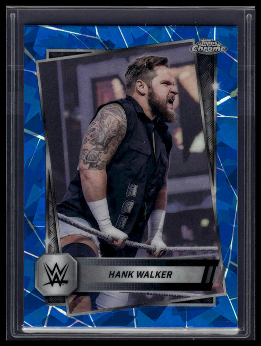 2025 Topps Chrome Sapphire WWE #65 Hank Walker