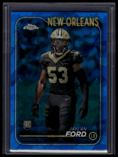 2024 Topps Chrome Sapphire Edition #269 Jaylan Ford