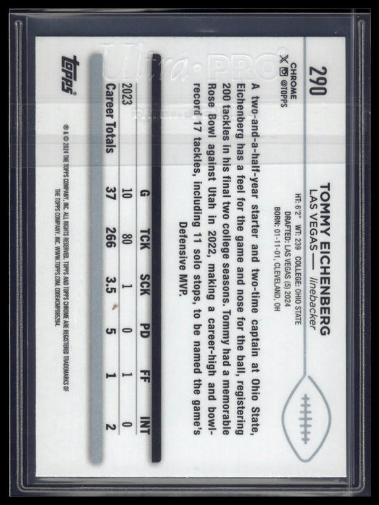 2024 Topps Chrome Sapphire Edition #290 Tommy Eichenberg
