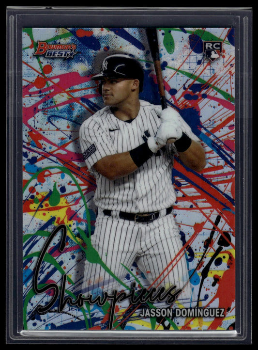 2024 Bowman's Best #BS-3 Jasson Domínguez Bowman Showpieces