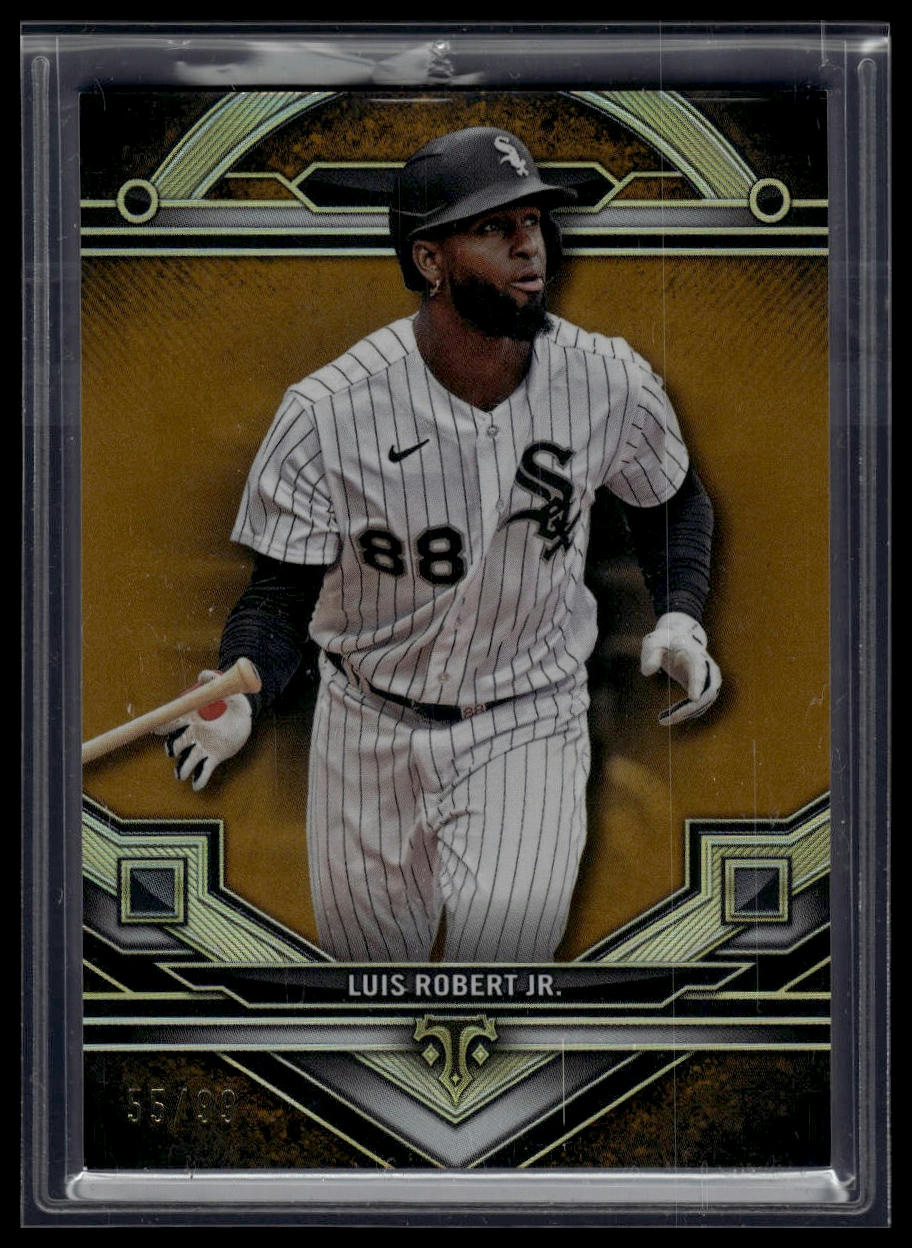 2024 Topps Triple Threads #135 Luis Robert Jr. Gold #/99