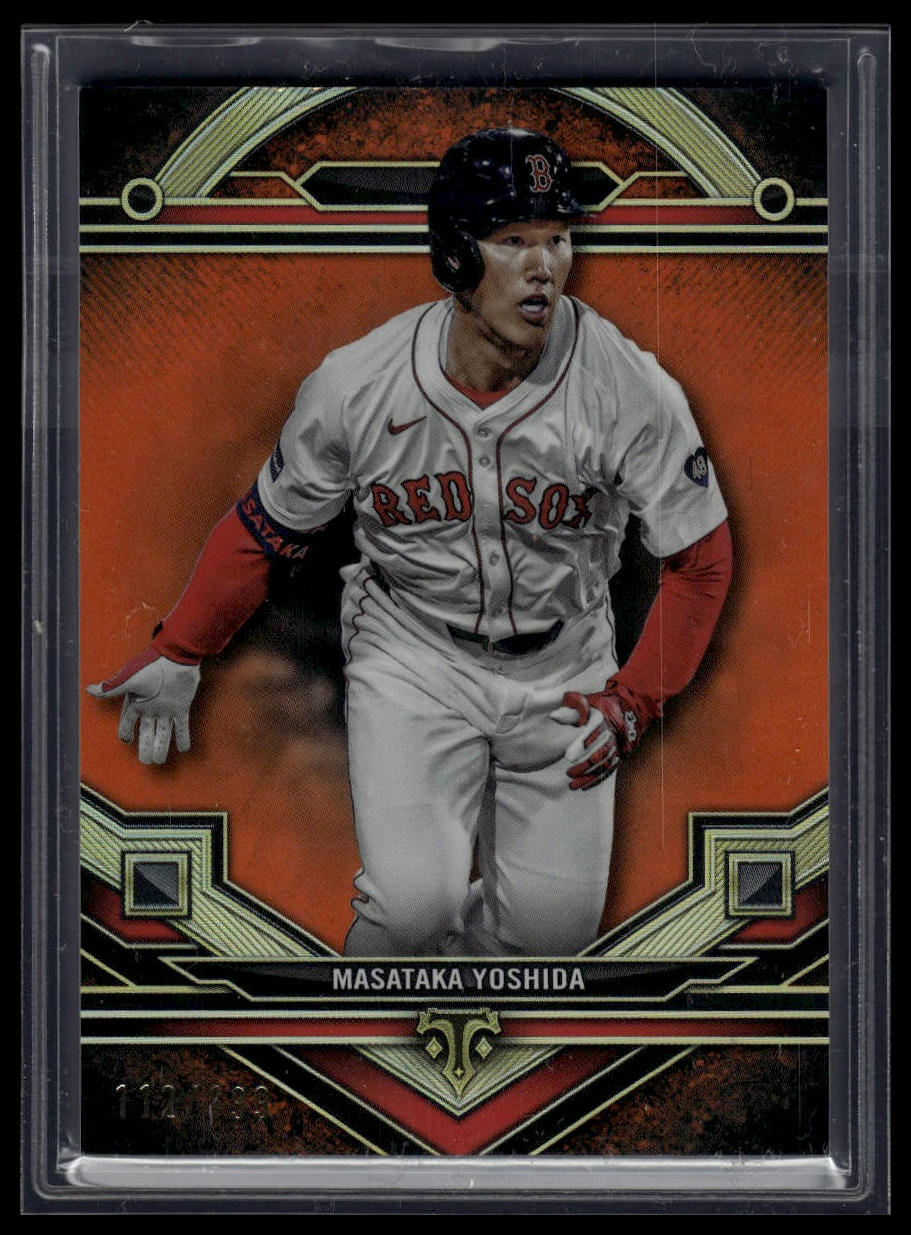 2024 Topps Triple Threads #92 Masataka Yoshida Amber #/199