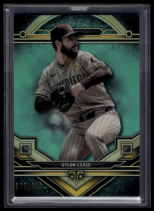 2024 Topps Triple Threads #86 Dylan Cease Aquamarine #/149