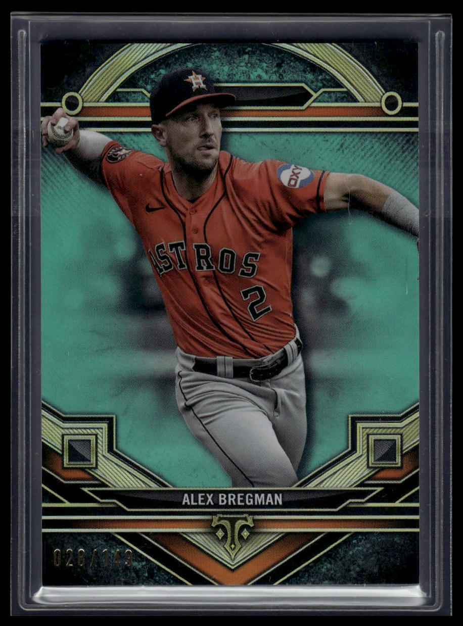 2024 Topps Triple Threads #153 Alex Bregman Aquamarine #/149