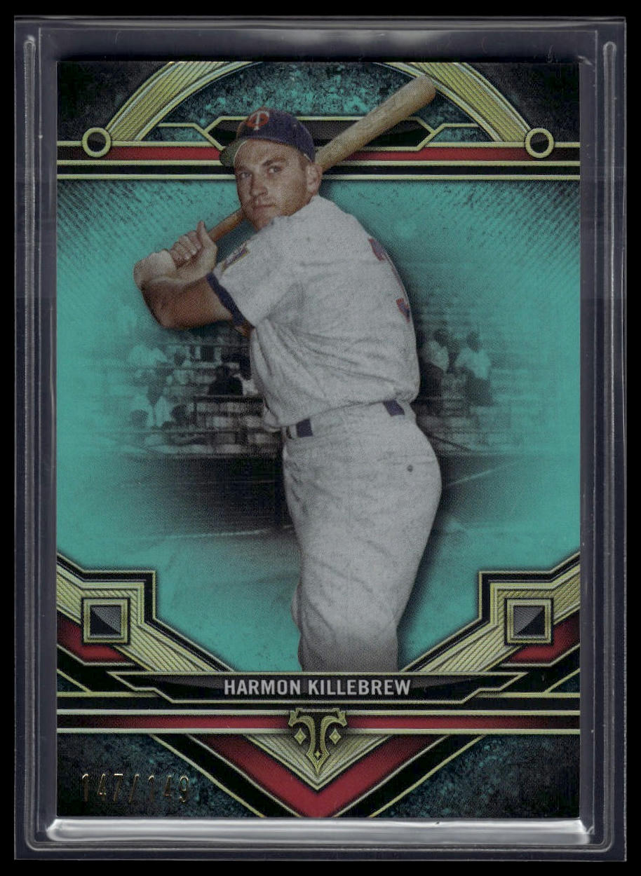 2024 Topps Triple Threads #100 Harmon Killebrew Aquamarine #/149