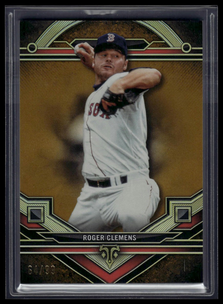 2024 Topps Triple Threads #184 Roger Clemens Gold #/99