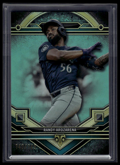 2024 Topps Triple Threads #167 Randy Arozarena Aquamarine #/149