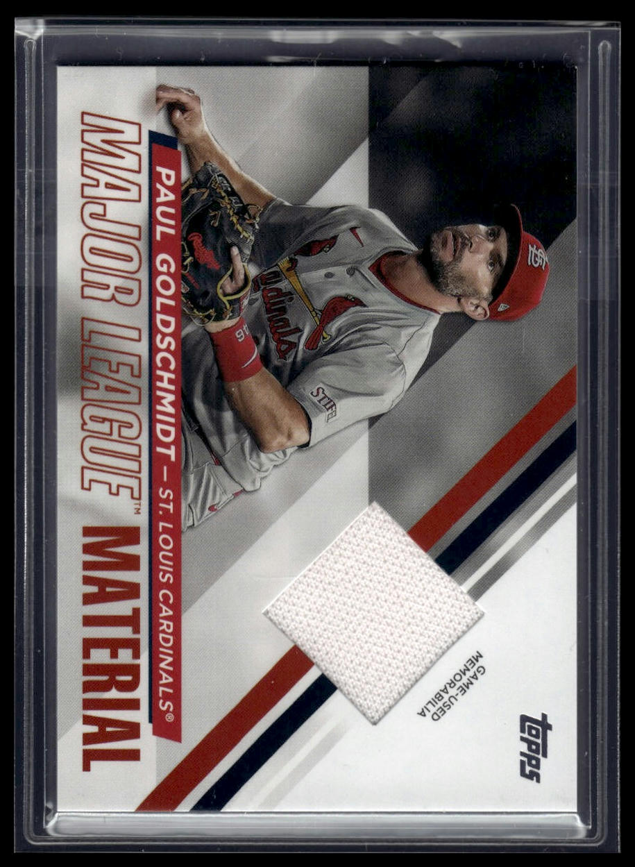 2024 Topps Update #MLMU-PG Paul Goldschmidt Major League Materials Relics