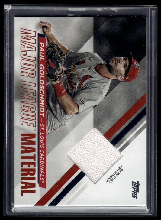 2024 Topps Update #MLMU-PG Paul Goldschmidt Major League Materials Relics