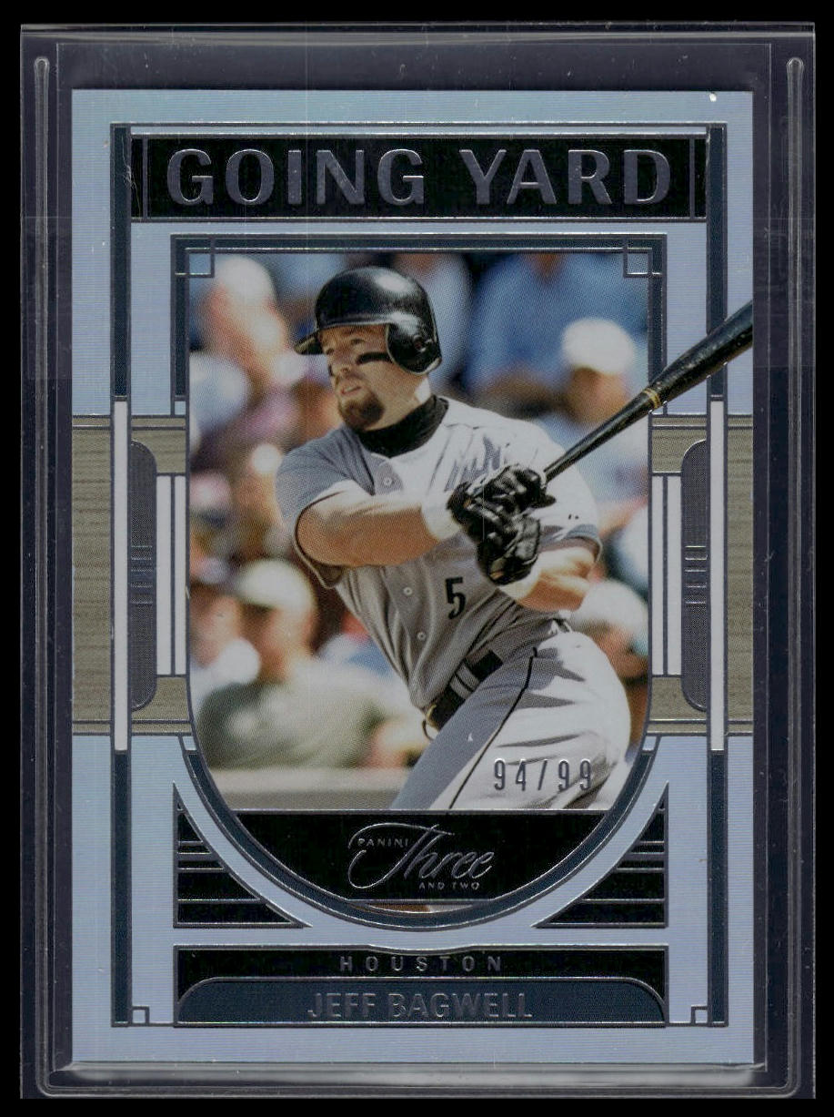 2024 Panini Three and Two #11 Jeff Bagwell Going Yard #/99