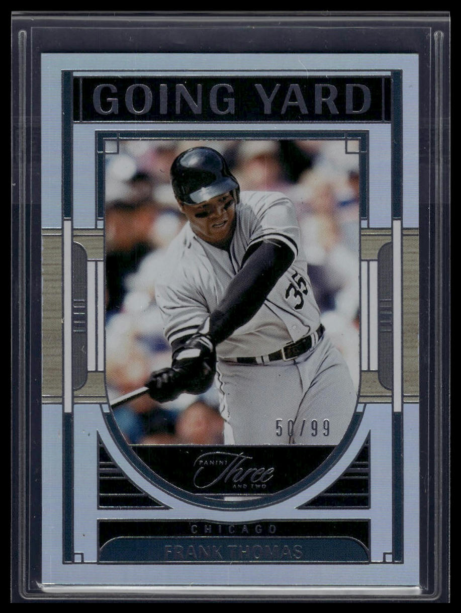 2024 Panini Three and Two #13 Frank Thomas Going Yard #/99