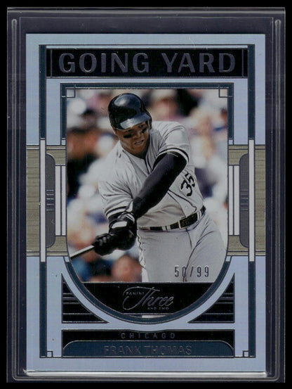 2024 Panini Three and Two #13 Frank Thomas Going Yard #/99