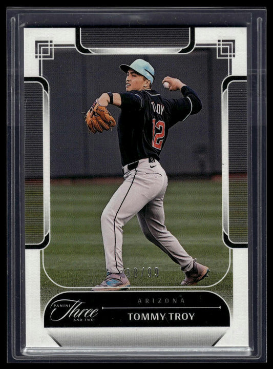 2024 Panini Three and Two #55 Tommy Troy #/99