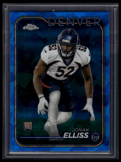 2024 Topps Chrome Sapphire Edition #258 Jonah Elliss