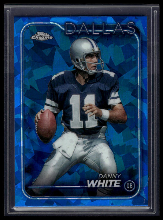 2024 Topps Chrome #44 Danny White Aqua Sonar Refractor #/199