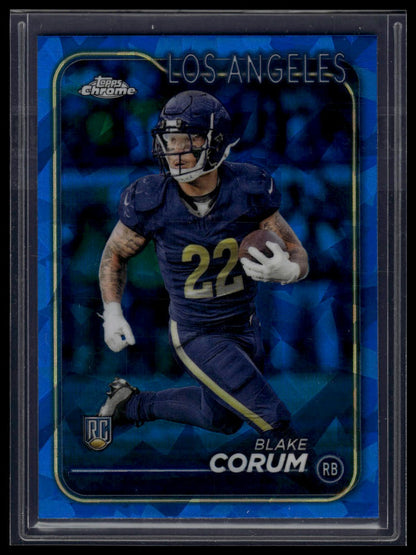2024 Topps Chrome Sapphire Edition #219 Blake Corum