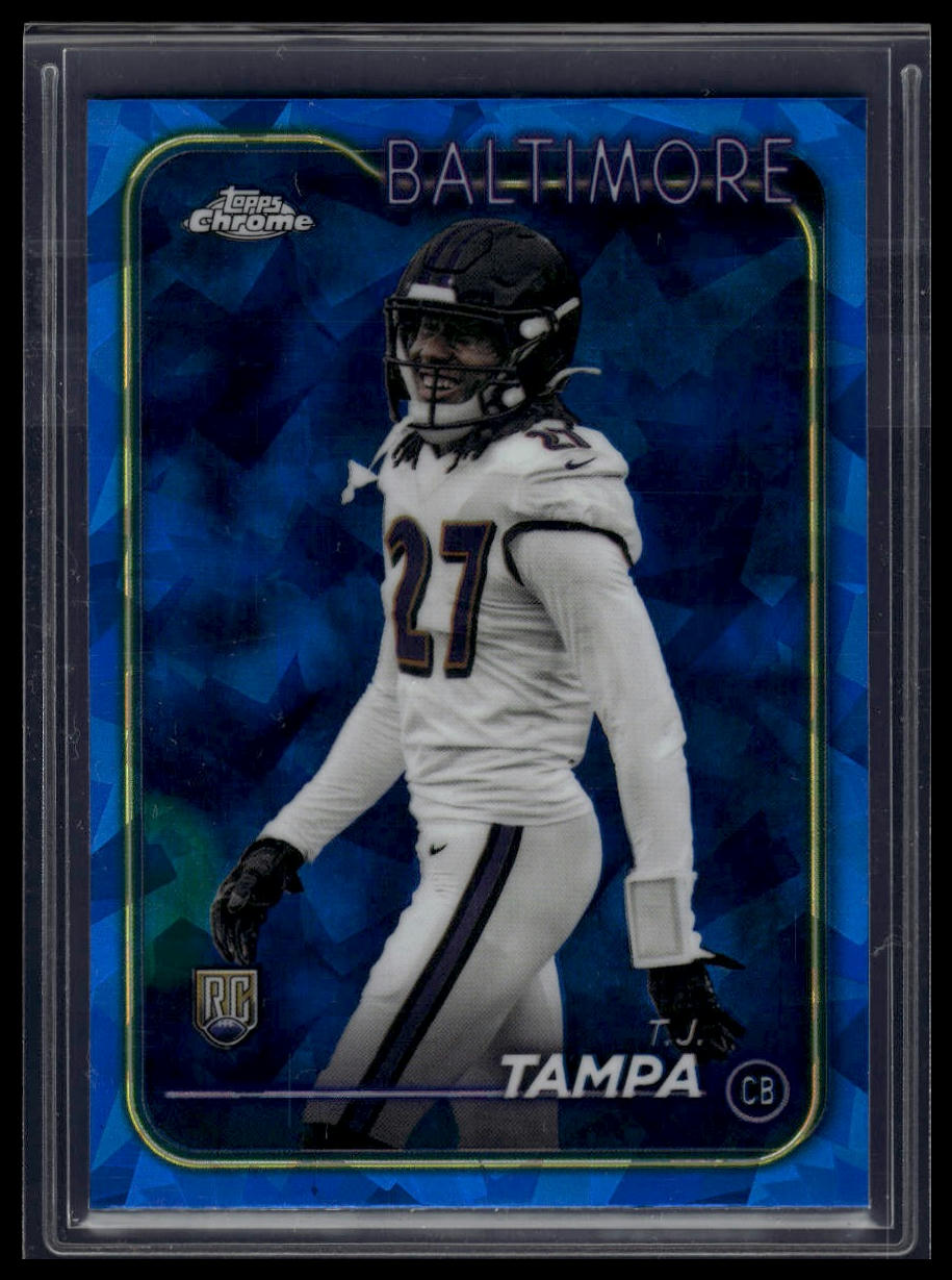 2024 Topps Chrome Sapphire Edition #255 T.J. Tampa