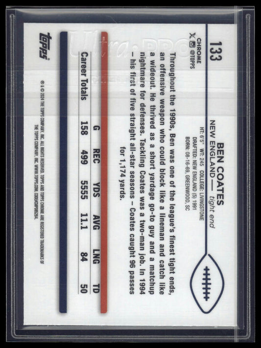 2024 Topps Chrome Sapphire Edition #133 Ben Coates