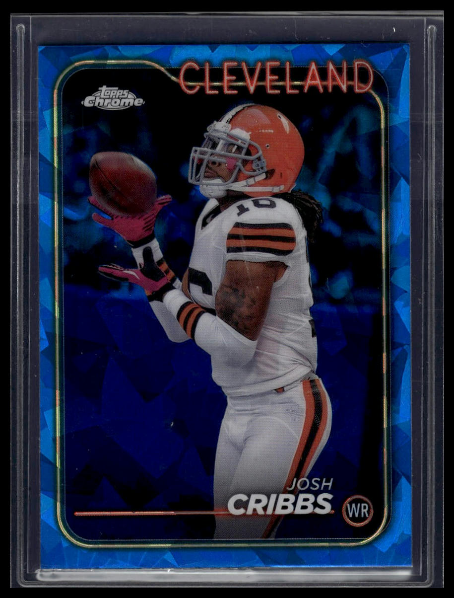 2024 Topps Chrome Sapphire Edition #33 Josh Cribbs