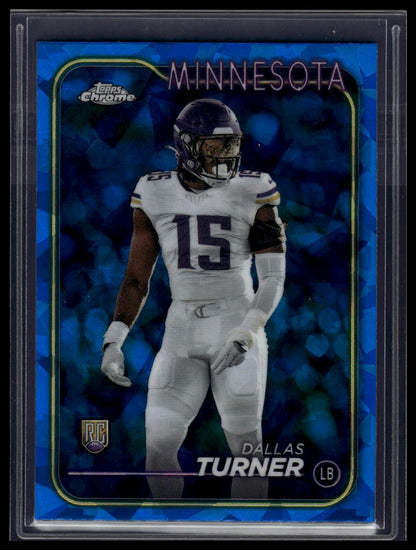 2024 Topps Chrome Sapphire Edition #221 Dallas Turner