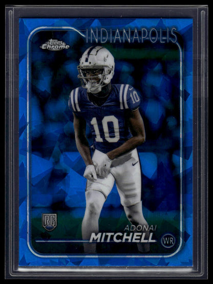 2024 Topps Chrome Sapphire Edition #210 Adonai Mitchell