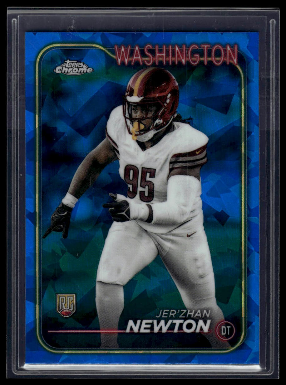 2024 Topps Chrome Sapphire Edition #233 Jer'Zhan Newton